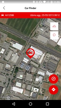 My Connected Car - Menu